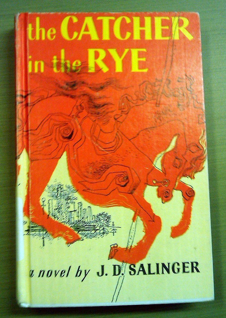 The Catcher in the Rye by J.D. Salinger (guybrariang, Flickr, CC BY 2.0)
