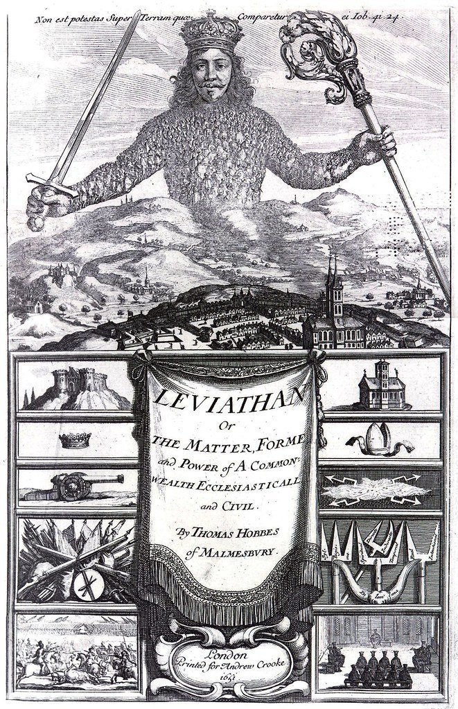 Leviathan by Thomas Hobbes (Image Credits: Flickr)