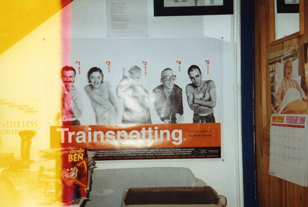 Trainspotting (1996) (Ben Sutherland, Flickr, CC BY 2.0)