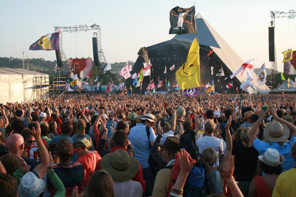 Glastonbury Festival (whiper, Flickr, CC BY-SA 2.0)