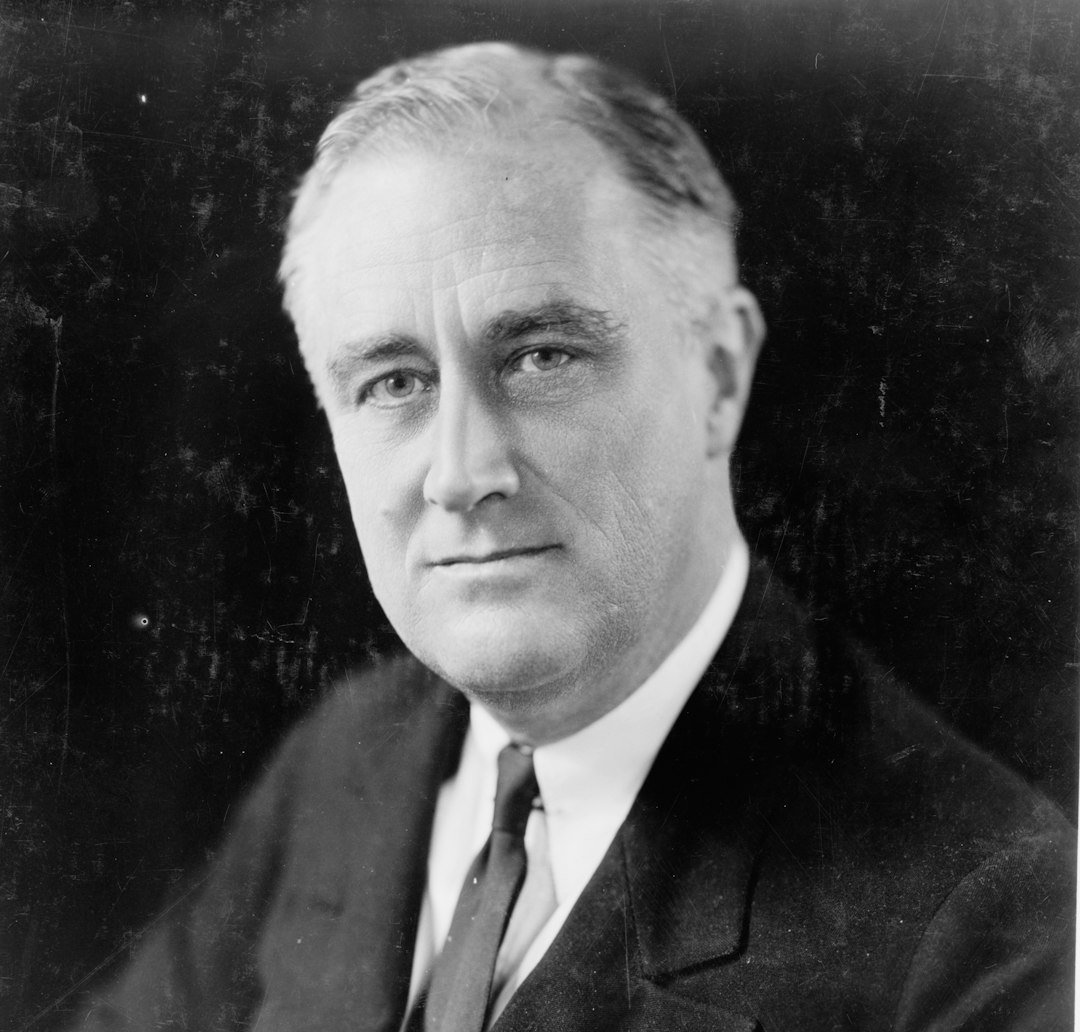 Franklin D. Roosevelt's First Inaugural Address (1933) (Image Credits: Unsplash)