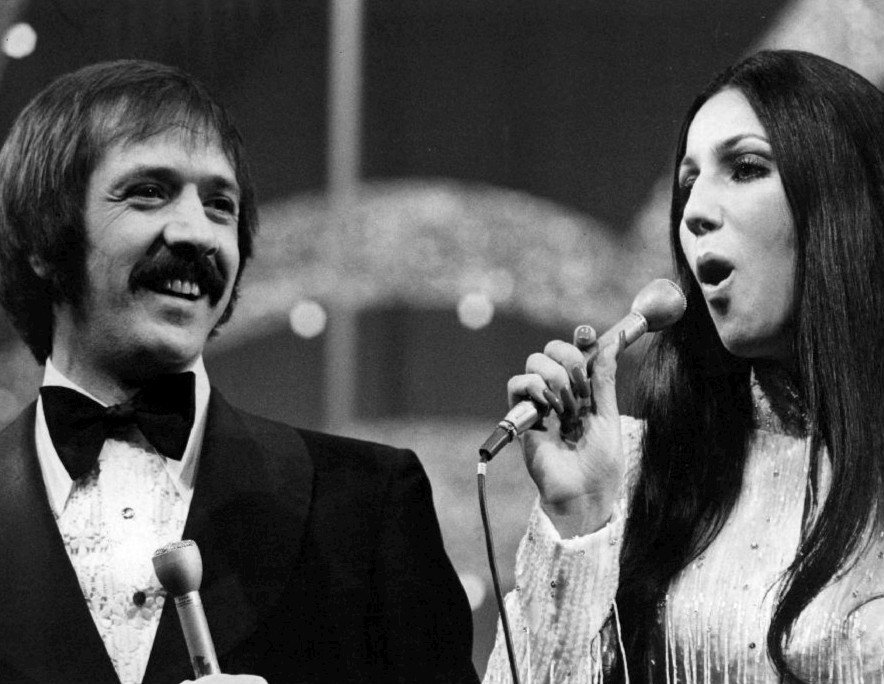 I Got You Babe by Sonny & Cher (1965) (eBay item
photo front

photo back, Public domain)