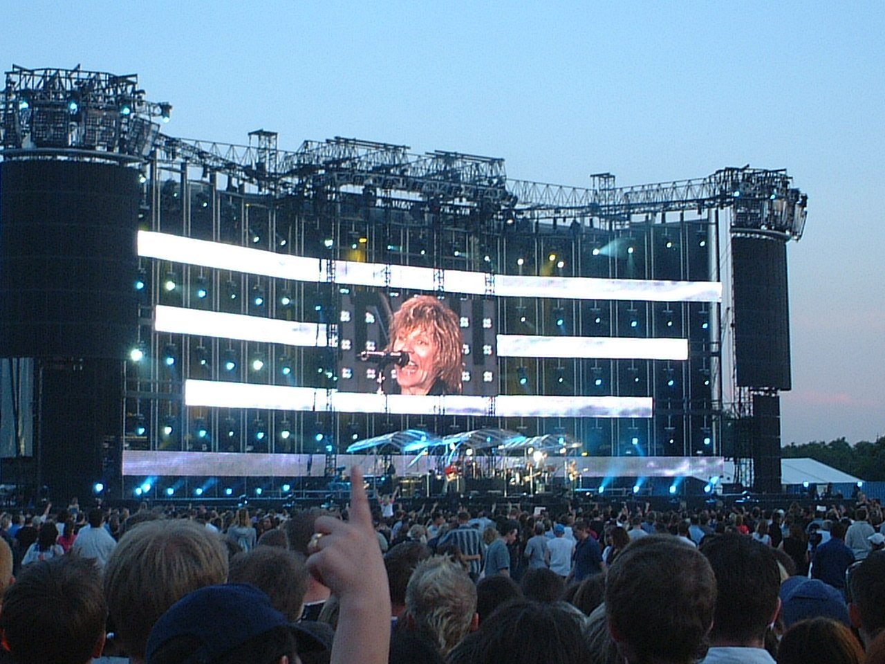 5. Livin' on a Prayer by Bon Jovi (By Neil Rickards, CC BY 2.0)