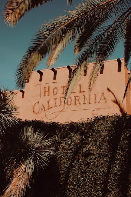4. Hotel California by The Eagles (Image Credits: Pexels)