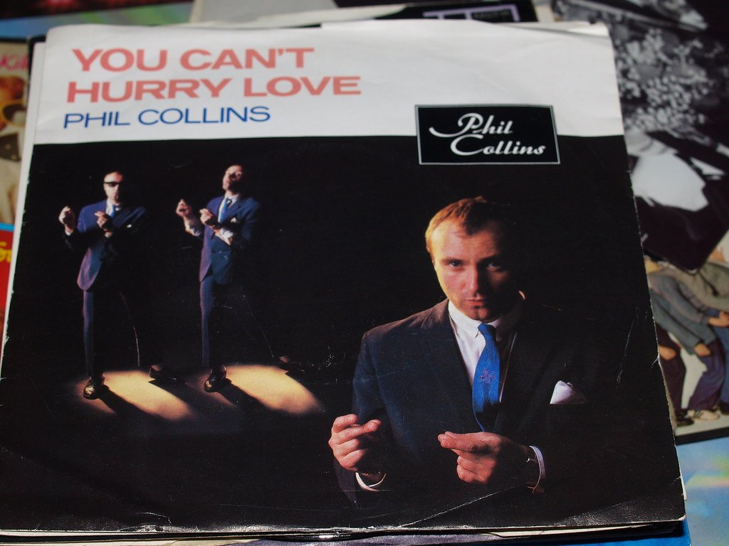 In the Air Tonight by Phil Collins (badgreeb RECORDS - art -photos, Flickr, CC BY-SA 2.0)