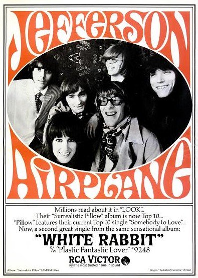 12. White Rabbit by Jefferson Airplane (Image Credits: Flickr)