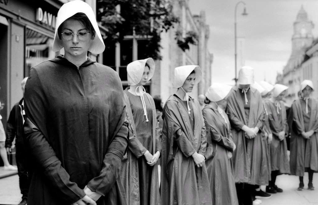The Handmaid's Tale by Margaret Atwood (Bernt Sønvisen, Flickr, CC BY 2.0)