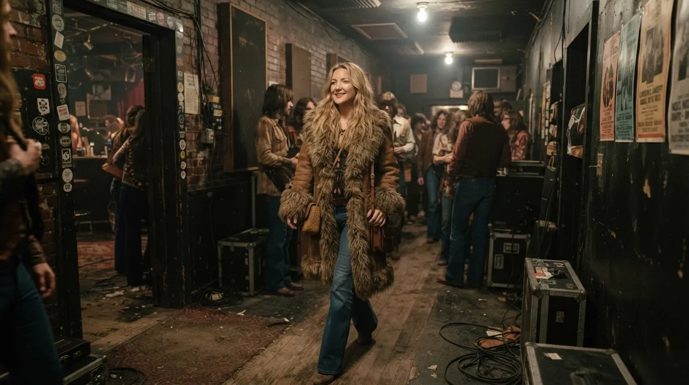 #13 – Penny Lane's Fur-Trimmed Coat in Almost Famous