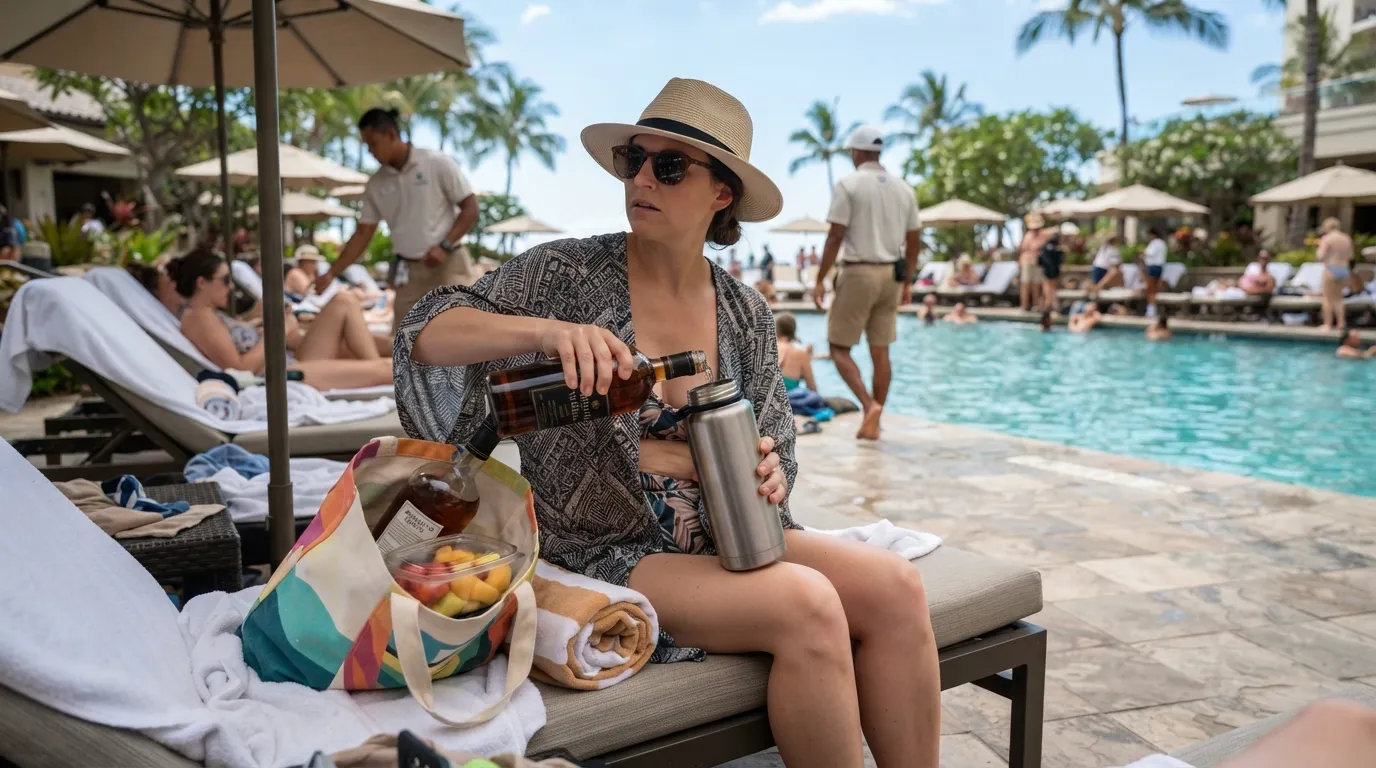 20 Shameless Things Guests Do at Hotel Pools That Staff Never Forget