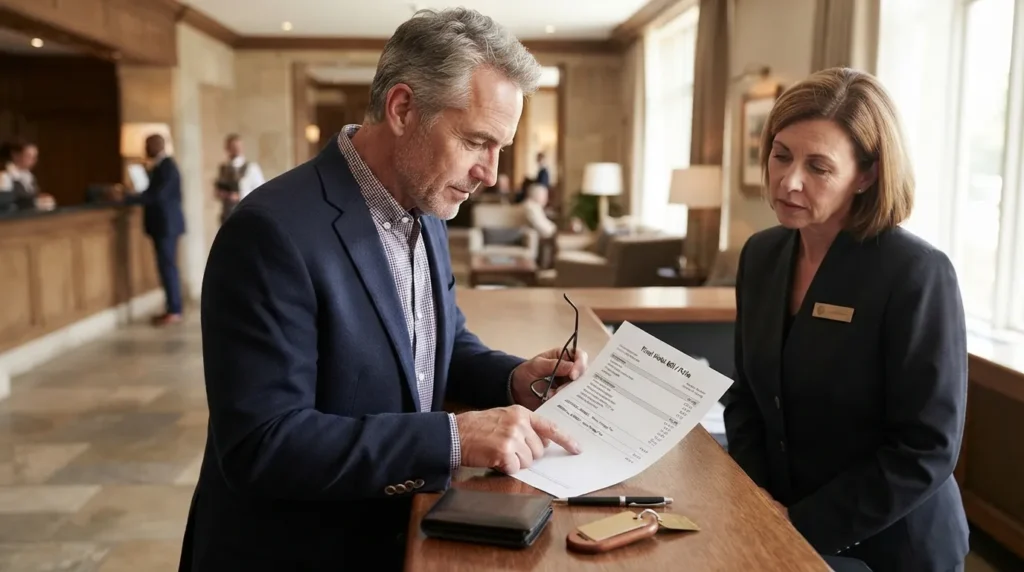 18 Hotel Charges That Disappear When a Guest Over 60 Simply Questions the Bill